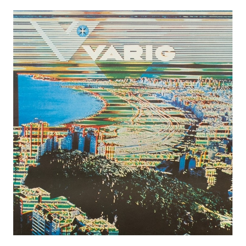 Vintage travel poster - Circa 1970 - Varig Rio Brésil - 33.1 by 23.6 inches - 2