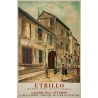 Affiche ancienne d'exposition - Utrillo - 1966 - Exposition Galerie Paul Pétridès - 77 par 50.5 cm
