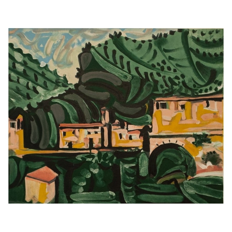 Affiche ancienne d'exposition - Picasso - 1962 - Exposition Galerie Louise Leiris - 70.5 par 49 cm - 2