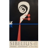 Vintage travel poster - Ahtiala - 1963 - Sibelius Helsinki Ahtiala 1963 - 39.4 by 23.8 inches