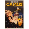 Affiche ancienne de publicité - Création B. Sirven Toulouse - Circa 1950 - Cognac Camus - 119.5 par 79.5 cm