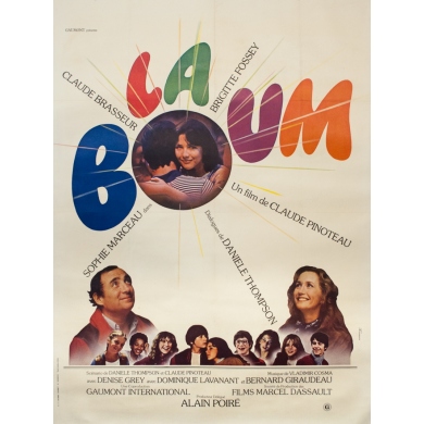 Original vintage movie poster - Ferracci - 1980 - La Boum - 63 by 47.2 inches