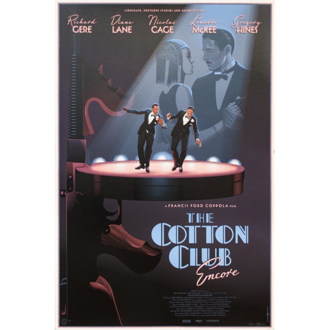 Silkscreen poster - Laurent Durieux - 2019 - The Cotton Club, encore - Regular - Signée - N°15/250 - 36.2 by 24 inches