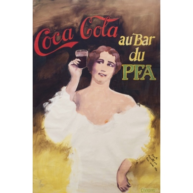 Vintage advertising poster by Chauvin Circa 1920 -...