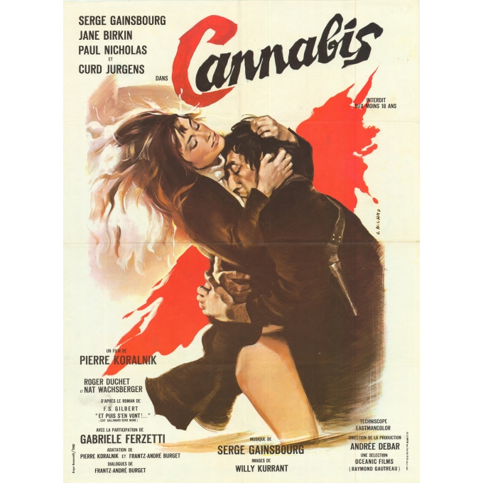 Cannabis Serge Gainsbourg 1970