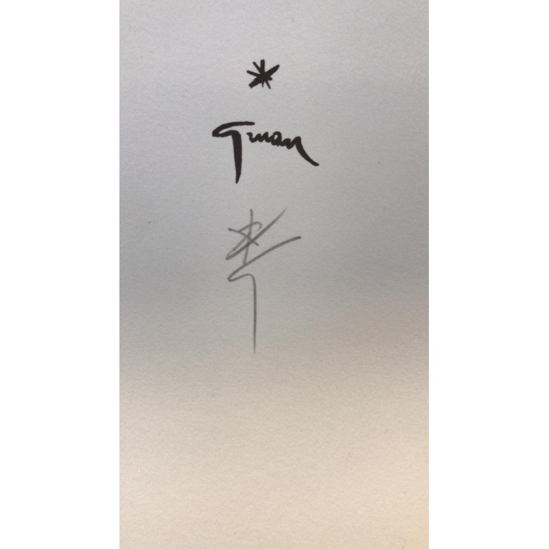 Vintage lithograph - La Femme au bandeau - Le Rouge Baiser - René Gruau - Circa 1960 - 2