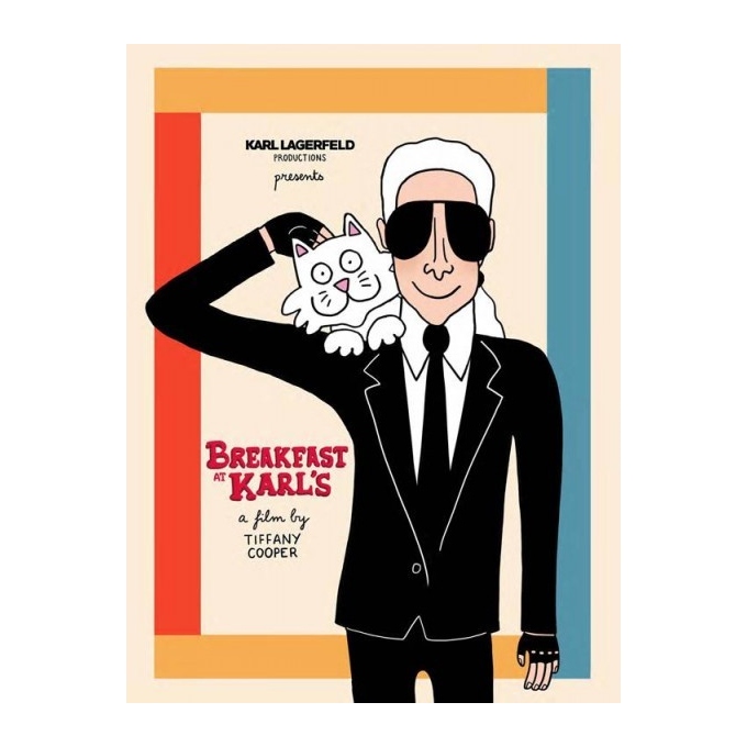 Breakfast at Karl's - Tiffany Cooper - Sérigraphie 2015 pour Karl Lagerfeld