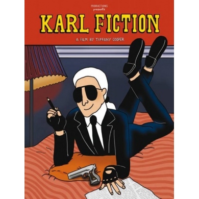 Karl Fiction - Tiffany Cooper - Sérigraphie 2015 pour Karl Lagerfeld