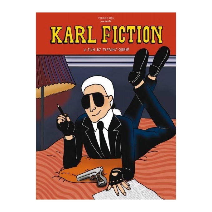 Karl Fiction - Tiffany Cooper - Sérigraphie 2015 pour Karl Lagerfeld