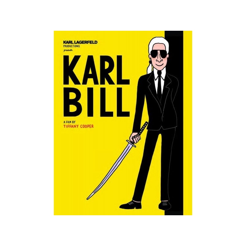 Karl Bill- Tiffany Cooper - 2015 Silk print for Karl Lagerfeld