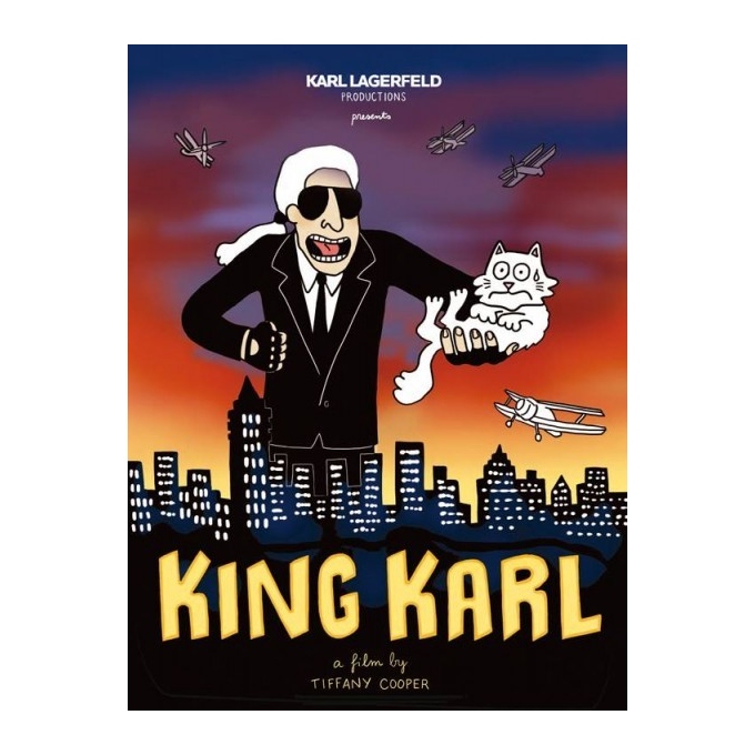 King Karl - Tiffany Cooper - 2015 Silk print for Karl Lagerfeld King Karl - Tiffany Cooper - 2015 Silk print for Karl Lagerfeld