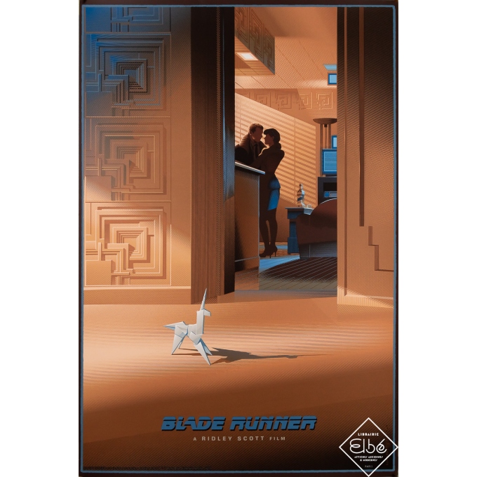 Sérigraphie originale - Blade Runner 179-1150 - Laurent Durieux - 2023 - 61 par 91 cm