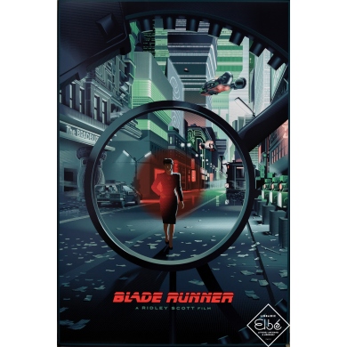 Original silkscreen - Blade Runner - Laurent Durieux - 2023 - 24 by 35.8 inches