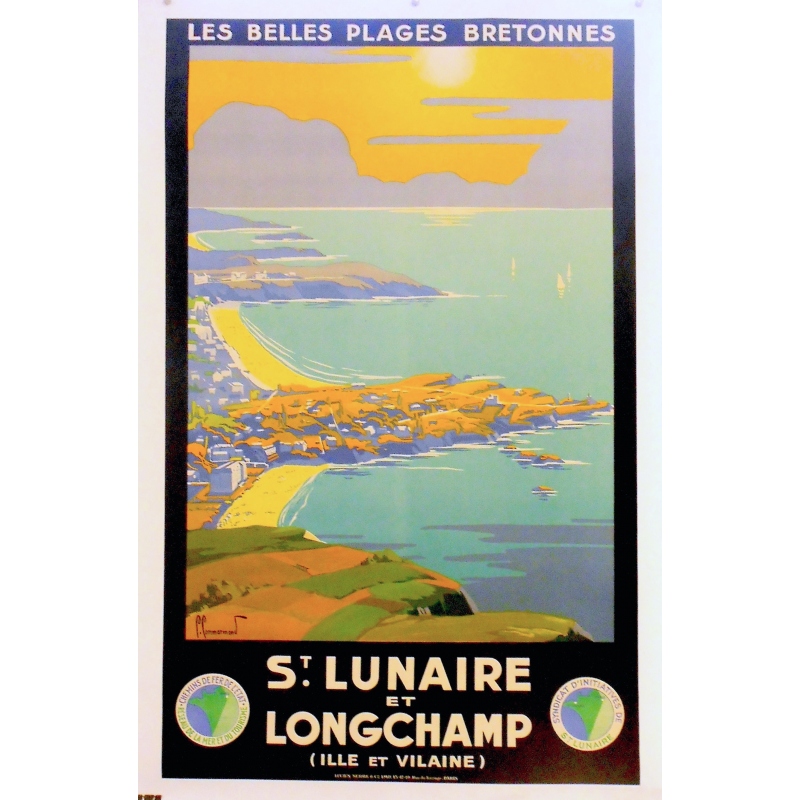 Affiche ancienne vintage poster tourisme GAP Hautes alpes 1932