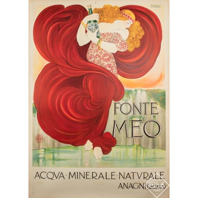 Vintage advertising poster by F. Nonni  Circa 1910 -...