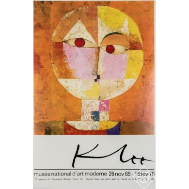 Affiche ancienne originale - Klee - 59 par 38 cm