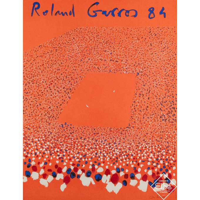 Original vintage poster Roland Garros 1984 - Gilles Aillaud - 29.53 by 22.83 inches Original vintage poster Roland Garros 1984 - Gilles Aillaud - 29.53 by 22.83 inches