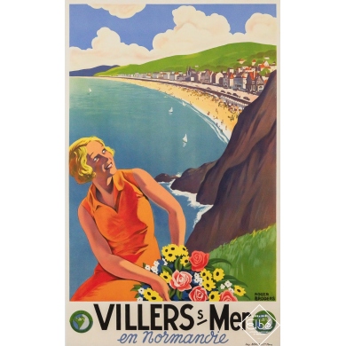 Vintage travel poster by Roger Broders Circa 1930 -...