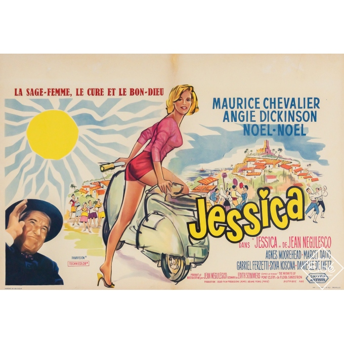 Original vintage movie poster Jessica - 14.17 by 20.47 inches
