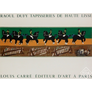 Vintage poster after Raoul Dufy Raoul Dufy Tapisserie de Haute Lisse - Raoul Dufy - Circa 1950 - 20.87 by 28.74 inches