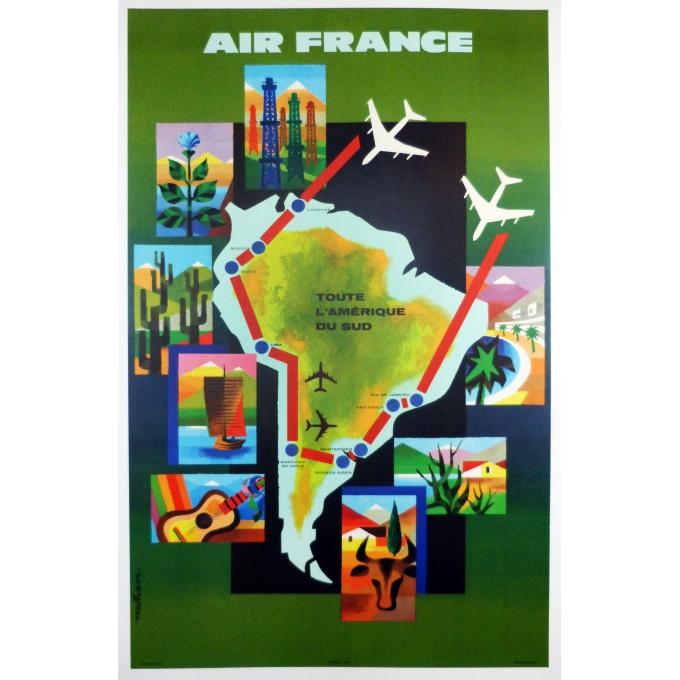 Air France -Toute l'Amerique du Sud.