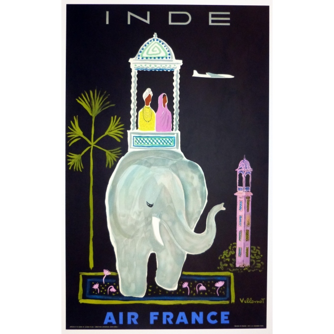 Air France - Inde - Villemot