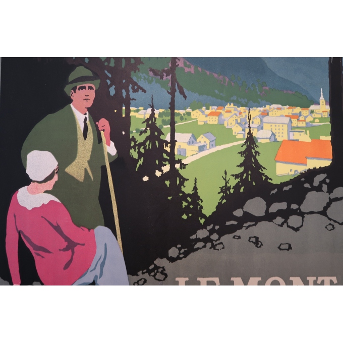 Le Mont-Blanc-Chamonix vers 1924 Le Mont-Blanc-Chamonix vers 1924