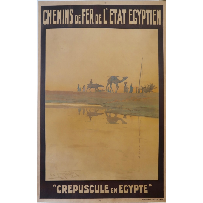 Crépuscule en Egypte