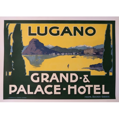 Affiche Lugano