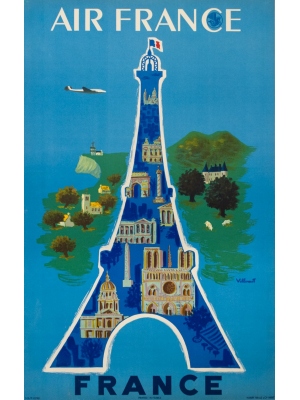 Affiches anciennes Air France